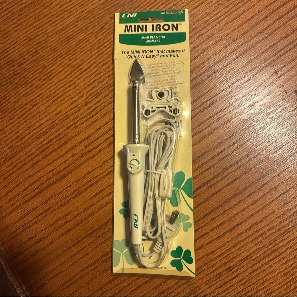 Clover CNI Mini Iron Art No. MCI-900 Crafting Sewing Quilting
